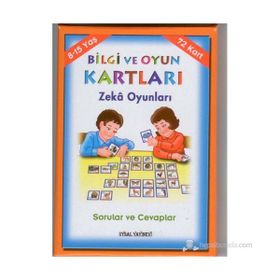 BILGI VE OYUN KARTLARI ZEKA OYUNLARI (8-15 YAŞ) & SORULAR VE CEVAPLAR - KOLEKTIF