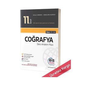 Bilgi Yolu Yayınları 11. Sınıf Coğrafya Daf