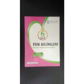 Bilgi Yolu Yayınları 6. Sınıf Fen Bilimleri Kazanım Değerlendirme Föyleri