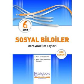 Bilgi Yolu Yayınları 6. Sınıf Sosyal Bilgiler Ders Anlatım Föyleri