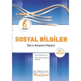 Bilgi Yolu Yayınları 6. Sınıf Sosyal Bilgiler Ders Anlatım Föyleri