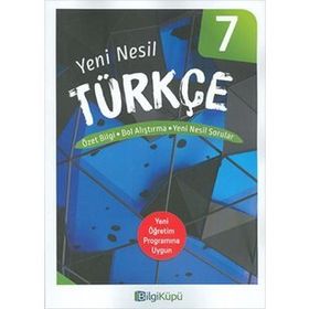 Bilgiküpü Yayınları 7. Sınıf Yeni Nesil Türkçe