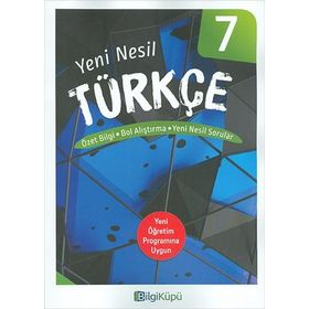 Bilgiküpü Yayınları 7. Sınıf Yeni Nesil Türkçe