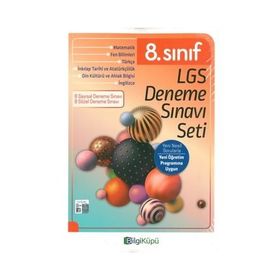 BilgiKüpü Yayınları 8.Sınıf LGS Deneme Sınav Seti