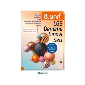 BilgiKüpü Yayınları 8.Sınıf LGS Deneme Sınav Seti