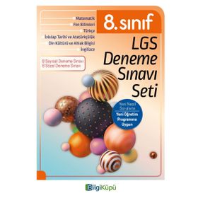 BilgiKüpü Yayınları 8.Sınıf LGS Deneme Sınav Seti