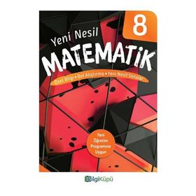 Bilgiküpü Yayınları 8. Sınıf Yeni Nesil Matematik