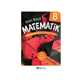 Bilgiküpü Yayınları 8. Sınıf Yeni Nesil Matematik