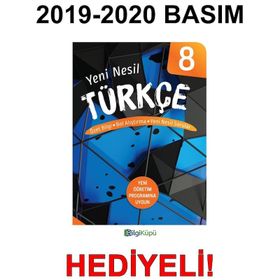 Bilgiküpü Yayınları 8. Sınıf Yeni Nesil Türkçe