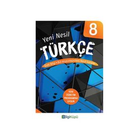 Bilgiküpü Yayınları 8. Sınıf Yeni Nesil Türkçe