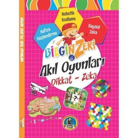 Bilgin Zeki ile Akıl Oyunları Dikkat Zeka Pembe Seri Karatay Çocuk