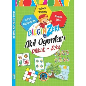 Bilgin Zeki ile Akıl Oyunları Dikkat Zeka Yeşil Seri Karatay Çocuk