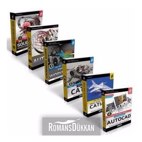 Bilgisayar Destekli Tasarım ve İmalat Seti 2-6 Kitap Takım - Kolektif