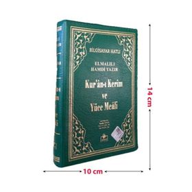 Bilgisayar Hatlı Kılıflı Kur’an-ı Kerim ve Yüce Meali - Elmalılı Muhammed Hamdi Yazır