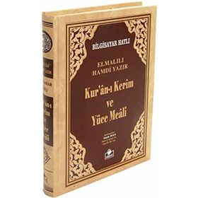 Bilgisayar Hatlı Kur’an-ı Kerim ve Yüce Meali Metinsiz Türkçe Açıklaması Rahle Boy - Meal-002 - Elmalılı Muhammed Hamdi Yazır