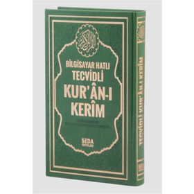 Bilgisayar Hatlı Tecvidli Kur’an-ı Kerim Cami Boy - Kod 177 - Muhammed Şehid Yeşil