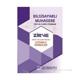 BILGISAYARLI MUHASEBE ZIRVE MUHASEBE PROĞRAMI - DILEK AKSAKALOĞLU;HAKAN AKSAKALOĞLU