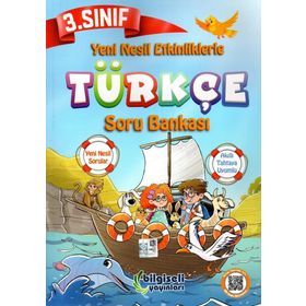 Bilgiseli Yayınları 3. Sınıf Türkçe Yeni Nesil Etkinliklerle Soru Bankası