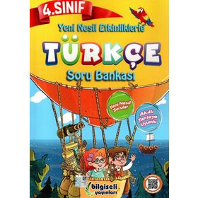 Bilgiseli Yayınları 4. Sınıf Türkçe Yeni Nesil Etkinliklerle Soru Bankası