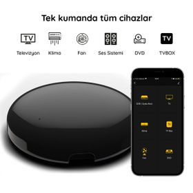 Bilicra Boss Akıllı Evrensel WiFi Siyah IR Kumanda