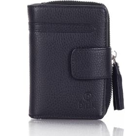 Bilik 3672 Siyah Deri Fashion Kadın Cüzdan