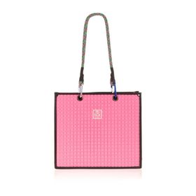 Bilik Deri BLKF Square Pembe Kumaş Kadın Omuz Çantası