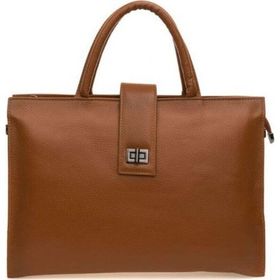 Bilik Deri BLM093045 Taba Rolax Deri Unisex Laptop ve Evrak Çantası