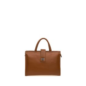 Bilik Deri BLM093045 Taba Rolax Deri Unisex Laptop ve Evrak Çantası
