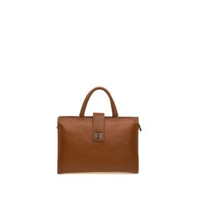 Bilik Deri BLM093045 Taba Rolax Deri Unisex Laptop ve Evrak Çantası