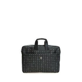 Bilik Deri BRIEFCASE-MG Monogram Siyah Unisex Laptop & Evrak Çantası