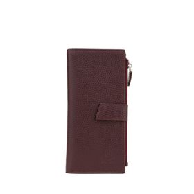 Bilik Deri BSH 3240 Bordo Rölax Deri Unisex Cüzdan