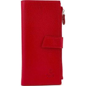 Bilik Deri BSH 3240 Kırmızı Rölax Deri Unisex Cüzdan