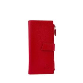 Bilik Deri BSH 3240 Kırmızı Rölax Deri Unisex Cüzdan
