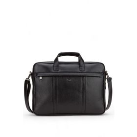 Bilik Deri CRL S300-15 Siyah Rölax Deri Unisex Laptop & Evrak Çantası