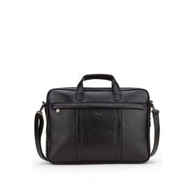 Bilik Deri CRL S300-15 Siyah Rölax Deri Unisex Laptop & Evrak Çantası