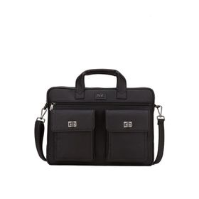 Bilik Deri CRL V-40 Siyah Rolax Unisex Laptop ve Evrak Çantası