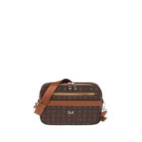 Bilik Deri İV Z-25-MN Monogram Kahve/Taba Kadın Çapraz Askılı Çanta