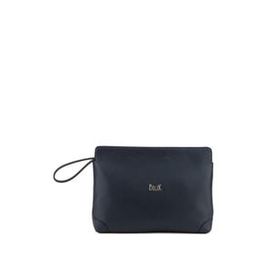 Bilik Deri MTŞ 30 Lacivert Rölax Kadın Portföy Clutch Çanta