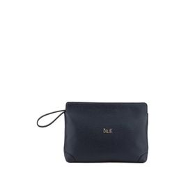Bilik Deri MTŞ 30 Lacivert Rölax Kadın Portföy Clutch Çanta