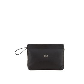 Bilik Deri MTŞ 30 Siyah Rölax Kadın Portföy Clutch Çanta
