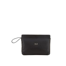 Bilik Deri MTŞ 30 Siyah Rölax Kadın Portföy Clutch Çanta