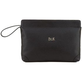 Bilik Deri MTŞ 30 Siyah Rölax Kadın Portföy Clutch Çanta