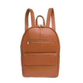 Bilik Deri ÖN 7010 Taba Rölax Deri Unisex Sırt Çantası