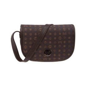 Bilik Deri RH06-MN Monogram Kahve Kadın Çapraz Çanta