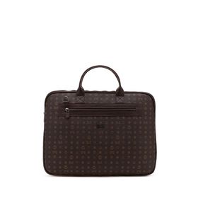 Bilik Deri RH09 BUSİNESS-MN Monogram Kahve Unisex Laptop ve Evrak Çantası