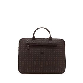 Bilik Deri RH09 BUSİNESS-MN Monogram Kahve Unisex Laptop ve Evrak Çantası