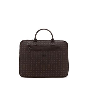 Bilik Deri RH09 BUSİNESS-MN Monogram Kahve Unisex Laptop ve Evrak Çantası