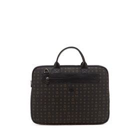 Bilik Deri RH09 BUSİNESS-MN Monogram Siyah Unisex Laptop ve Evrak Çantası