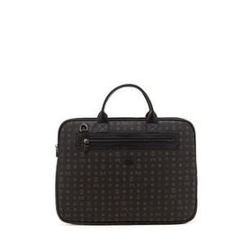 Bilik Deri RH09 BUSİNESS-MN Monogram Siyah Unisex Laptop ve Evrak Çantası