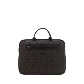 Bilik Deri RH09 BUSİNESS-MN Monogram Siyah Unisex Laptop ve Evrak Çantası
